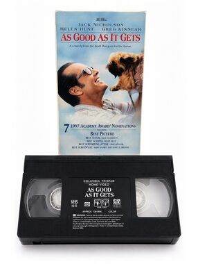 As Good As It Gets VHS 1997 Jack Nicholson Helen Hunt Columbia TriStar
